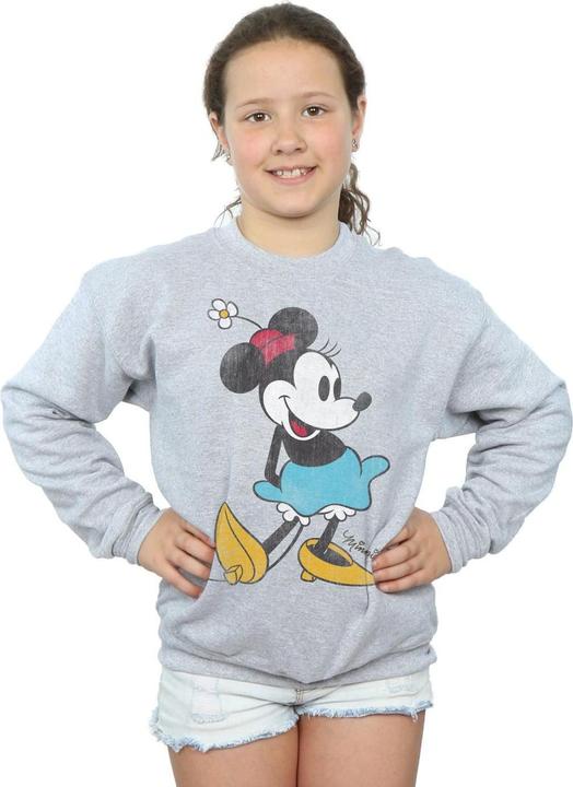Actual product image Disney Girls Mickey Mouse Classic Minnie Mouse Sweatshirt (140, 146)