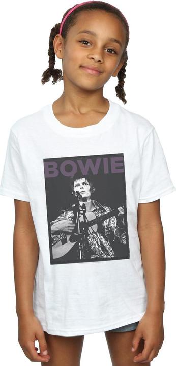 Immagine prodotto David Bowie Rock Poster Maglietta Ragazze (140, 146)