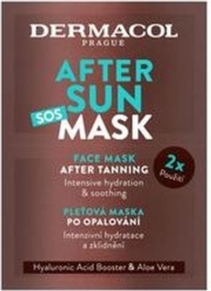 Dermacol Face mask after tanning After Sun (Face Mask) 2 x 8 ml (Gel, 8 ml)