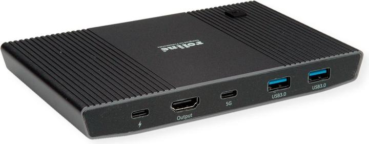 Produktbild Roline KVM Switch 2fach/Dock USB-C