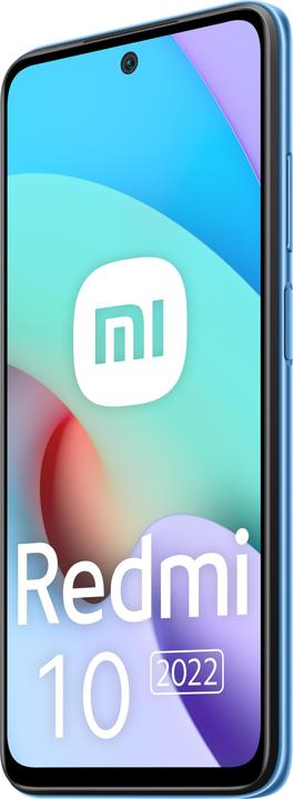 Immagine prodotto Xiaomi Redmi 10 2022 (64 GB, Blu Mare, 6.50", Doppia SIM Ibrida, 50 Mpx, 4G)