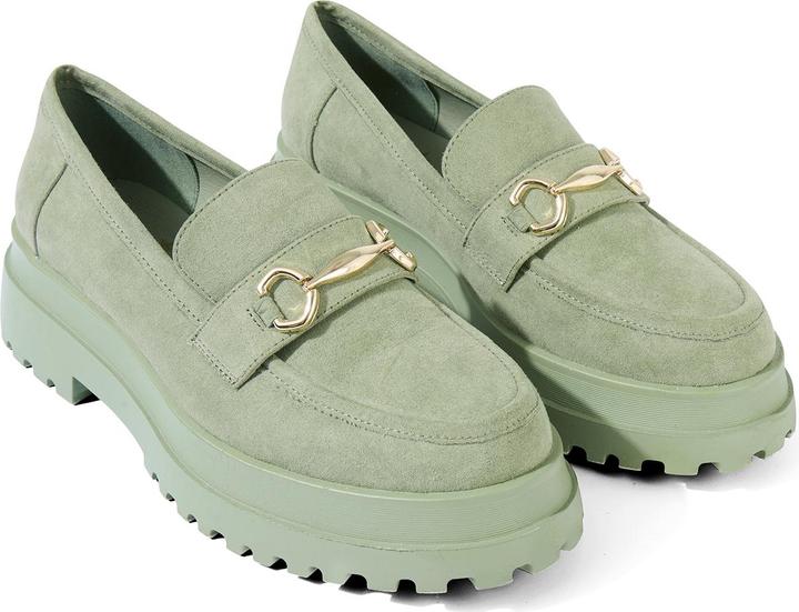 Actual product image Joe Browns Chunky Cleated Sole Microsuede Loafer (42)