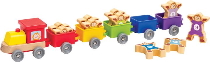 Produktbild Hape Äffchen und Zahlen-Spielzeugzug