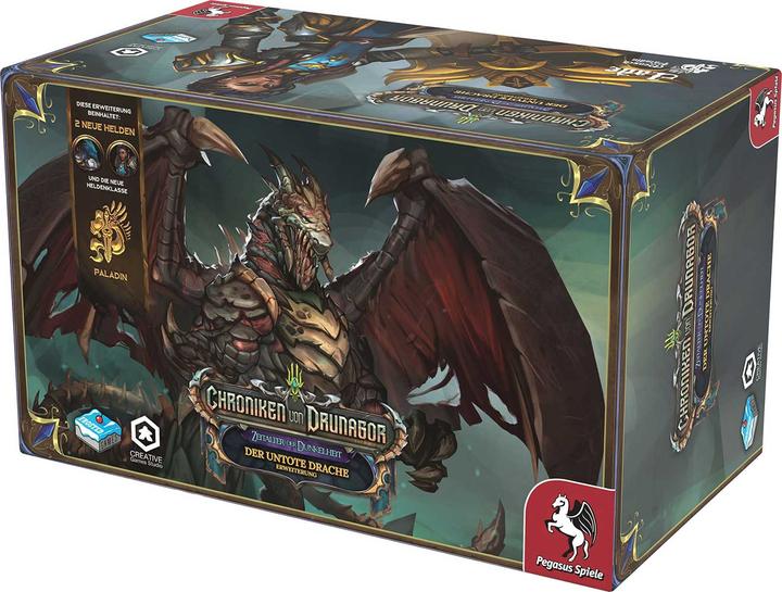 Actual product image Pegasus 57341G - Chronicles of Drunagor: The Undead Dragon (EN Expansion) (German)