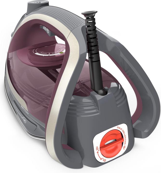 Image du produit Tefal Ultragliss Anti-Calc Plus FV6840E0 iron Steam iron 2800 W Purple, Silver (2800 W, 260 g/min)