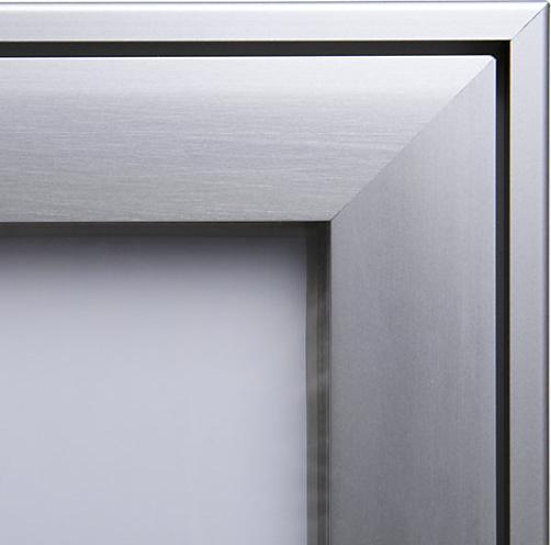 Actual product image eurokraft pro Showcase with hinged door (Magnet board, Bulletin board, 52.5 x 69.5 cm)
