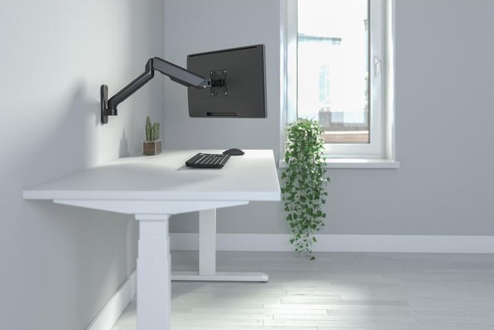 Image du produit Digitus Assmann Support mural électronique pour moniteur à ressort à gaz unique (Mur, 32")