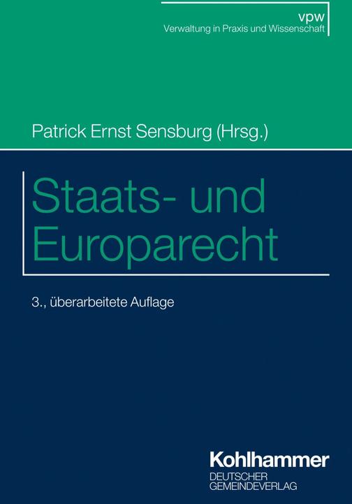 Produktbild Staats- und Europarecht (Deutsch, Frank Bätge, Frank Braun, Marc Röckinghausen, Lars Oliver Michaelis, Uta Hildebrandt, 2023)