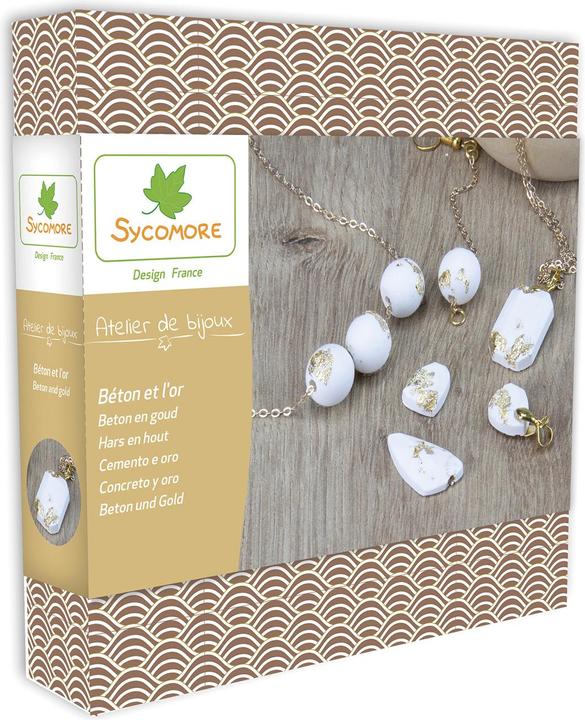 Image du produit Sycomore Atelier De Bijoux - Ciment Et Feuilles D'Or (Fr-De-It)