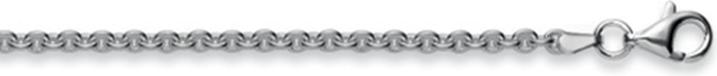 Image du produit Natsumi Schmuck Collier en argent 925 Ancre ronde 3mm (Argent sterling 925, 45 cm)