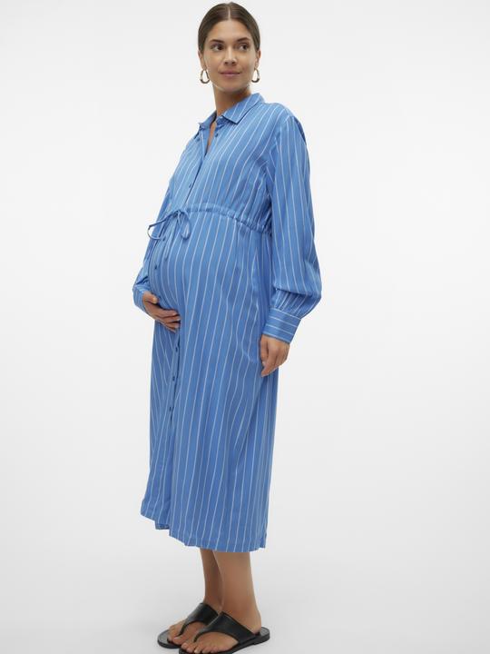 Produktbild Mamalicious MLIMAN Umstandskleid Hemdblusenkleid (L)