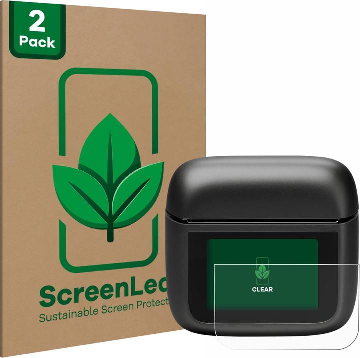 ScreenLeaf Schutzfolie nachhaltiger Displayschutz Displayschutzfolie Folie Klar Transparent