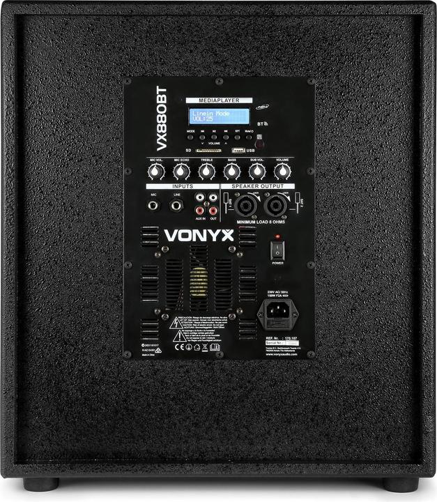 Produktbild Vonyx VX880BT (Aktiv, 2x 1000 W)