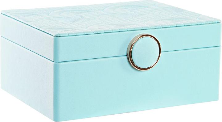 Produktbild DKD Home Decor Box-Schmuckkästchen grün Holz MDF 17 x 13 x 8,5 cm