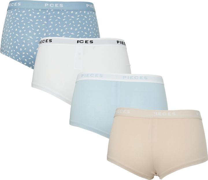 Immagine prodotto Pieces PCLOGO 4er-Pack Boxershorts (XL, confezione da 4)