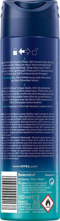 Produktbild Nivea Men Fresh Ocean (Spray, 150 ml)