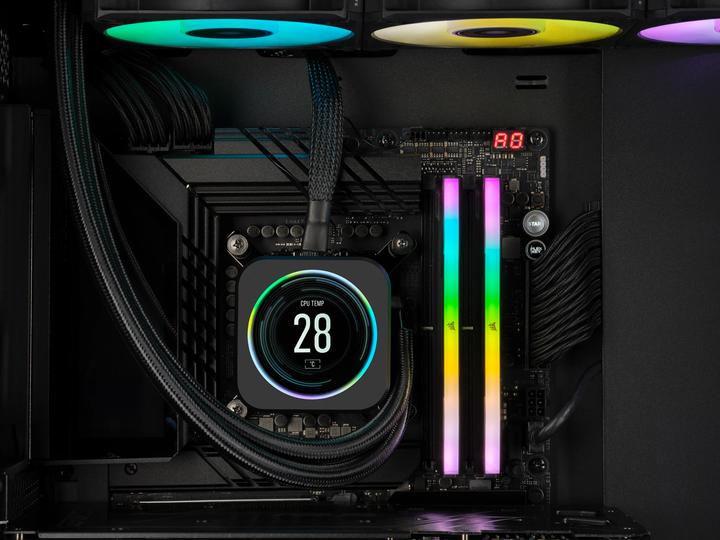 Actual product image Corsair Vengeance RGB (2 x 16GB, 6000 MHz, DDR5 RAM, DIMM)