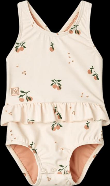 Liewood Bedruckter Badeanzug Amina Baby - Pfirsich / Muschel (92)
