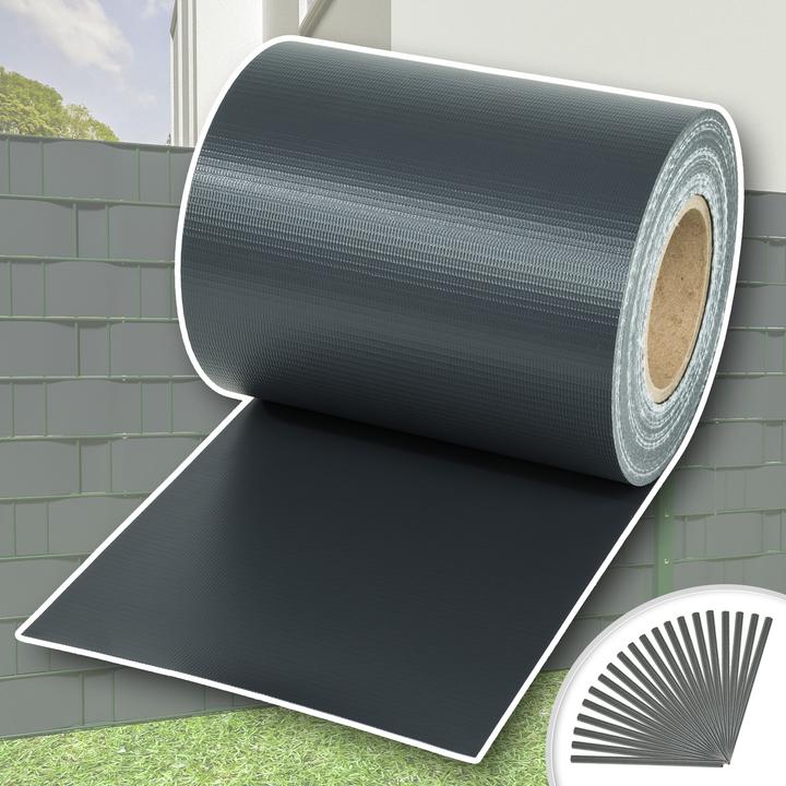 Actual product image tectake PVC privacy film (3500 cm)