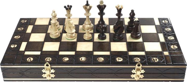 Holzecke Chessboard "Senator" Black