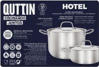 Produktbild Quttin Topf + Hahn Induktion 36 cm / 0,8 mm / 19 l (Kochtopf, Stahl)