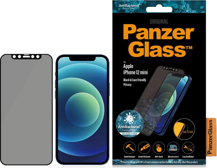 PanzerGlass Privacy (1 pièce(s), Apple iPhone 12 mini)