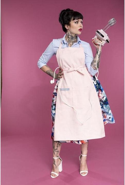 Image du produit Feuermeister Tablier de cuisine rose Taille unique (Taille unique)