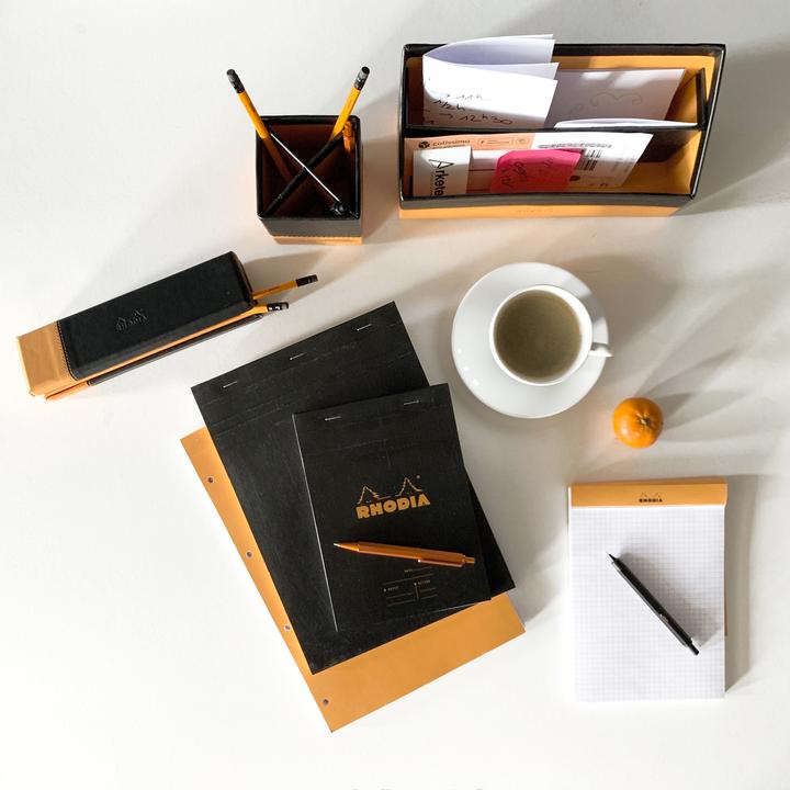 Produktbild Rhodia Blöcke geheftet 80g Basics (A4, Kariert, Weicher Einband)
