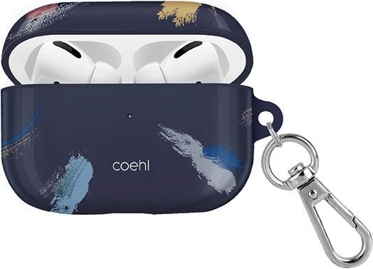 Immagine prodotto Uniq Coehl Reverie Custodia per AirPods Pro niebieski/blu prussiano (Manicotto per cuffie)