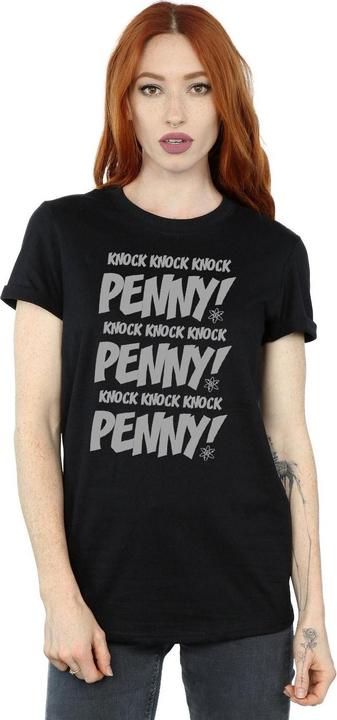 Actual product image Dam Womens/Ladies Knock Knock Penny Cotton Boyfriend T-Shirt (XL)