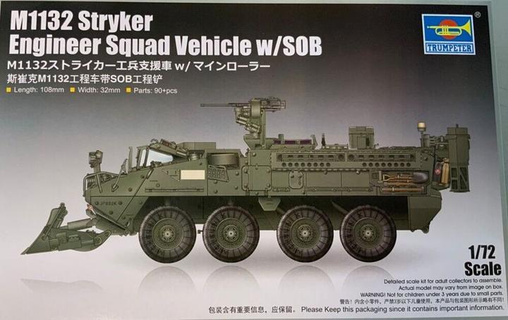 Produktbild Trumpeter M1132 Stryker Engineer Squad Vehicle w/SOB