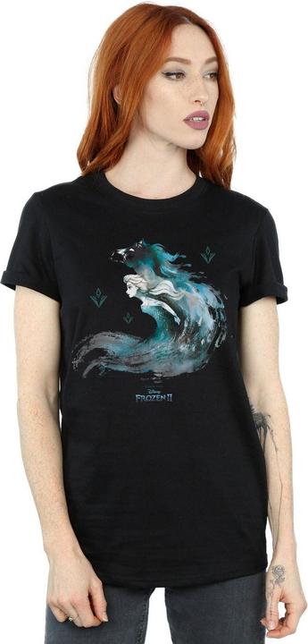 Immagine prodotto Disney Frozen 2 Elsa With Nokk The Water Spirit Maglietta Ampia Donna (XXL)