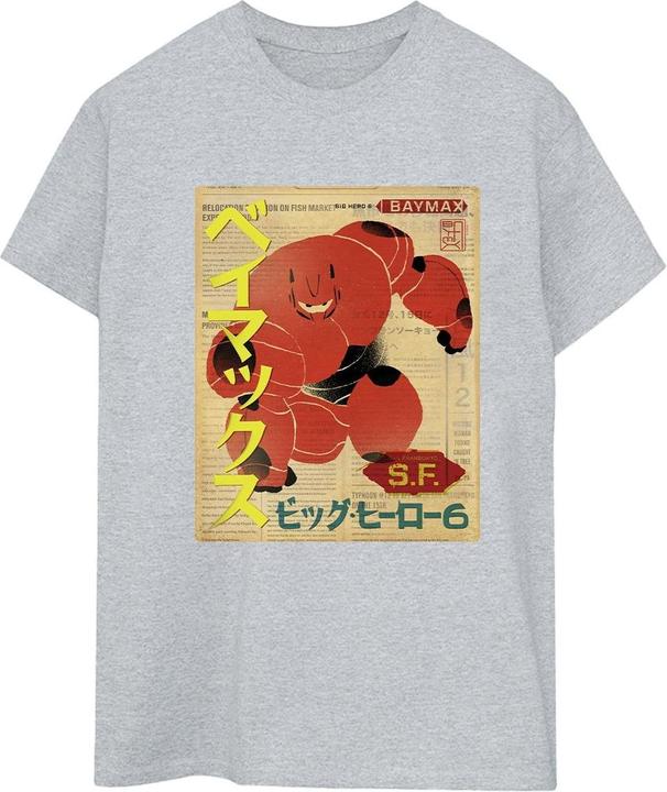 Image du produit Disney - T-shirt BIG HERO BAYMAX BAYMAX NEWSPAPER - Femme (XXL)