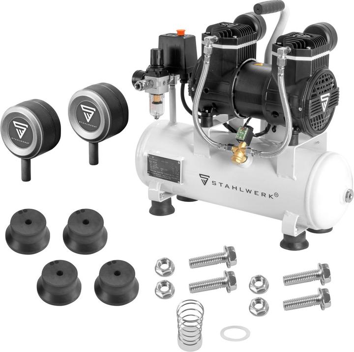 Actual product image Stahlwerk Druckluft Kompressor ST 110 Pro (10 bar, 10 l)
