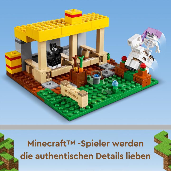 Produktbild LEGO Der Pferdestall (21171, LEGO Minecraft)