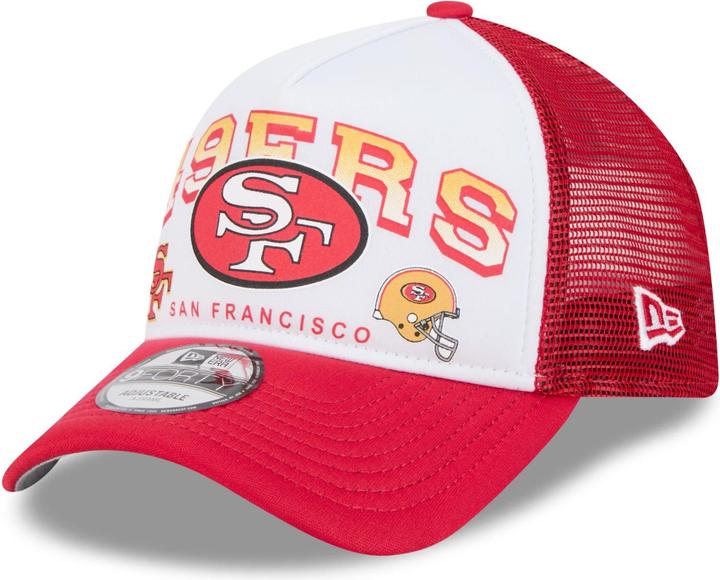 Image du produit New Era A-Frame Mesh Trucker Cap - RETRO San Francisco 49ers