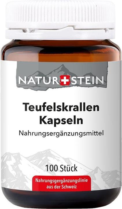 Image du produit Naturstein Griffe du diable Capsules 100 pcs (100 pièce(s), Capsules, 149 g)
