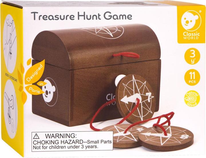 Image du produit Classic World Jeu de chasse au trésor en bois