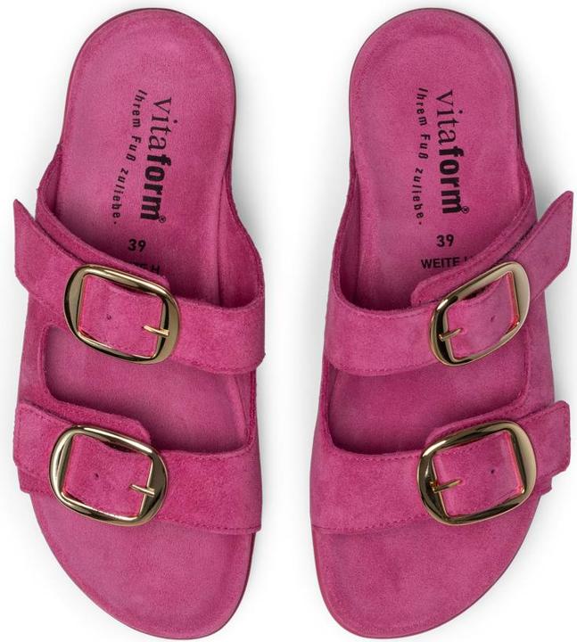 Actual product image Vitaform Pantolette Veloursleder Soft (41)