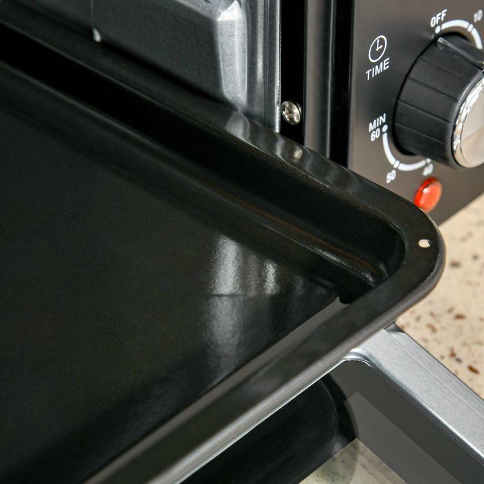 Image du produit Swisshandel24 Mini-four 21L avec 1 support filaire et 1 plaque de cuisson 3 modes de cuisson 100°C-230°C 1400W