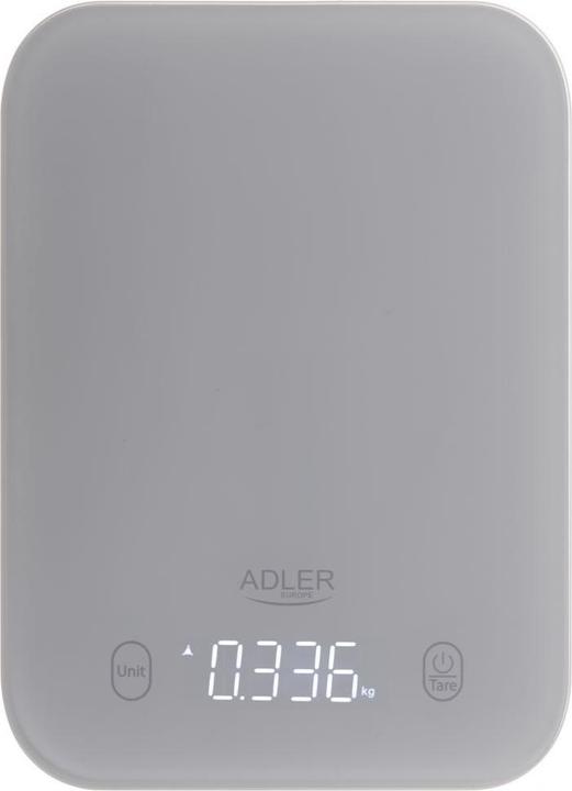 Adler Échelle de cuisine | AD 3181g | Graduation 1 g | Type d'affichage LED | Grey