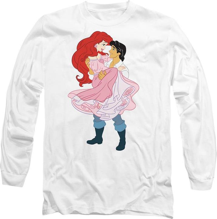 Immagine prodotto The Little Mermaid Maglietta Ariel ed Eric Adulto Unisex (S)