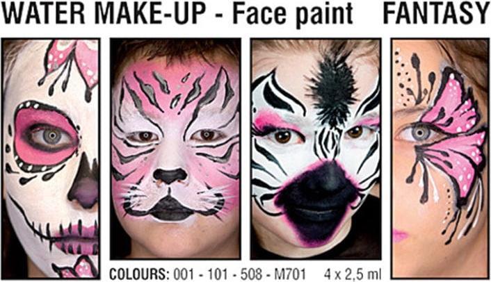Image du produit Grimas Kit de 4 face painting
