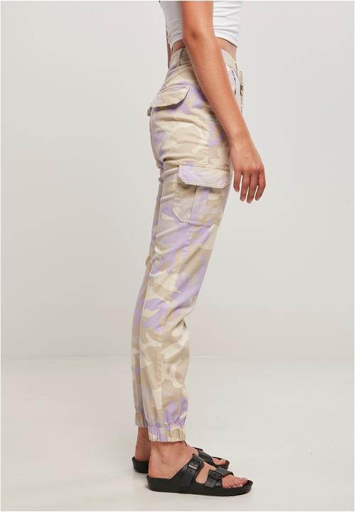 Produktbild Urban Classics Ladies High Waist Camo Cargo Pants - 5710 (33)