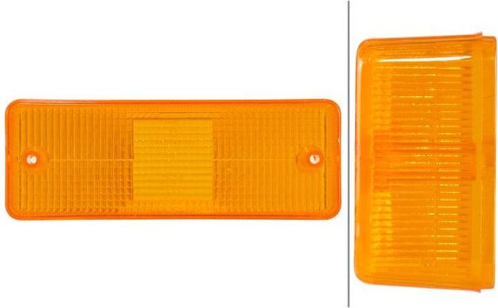 Actual product image Hella lens for CASE