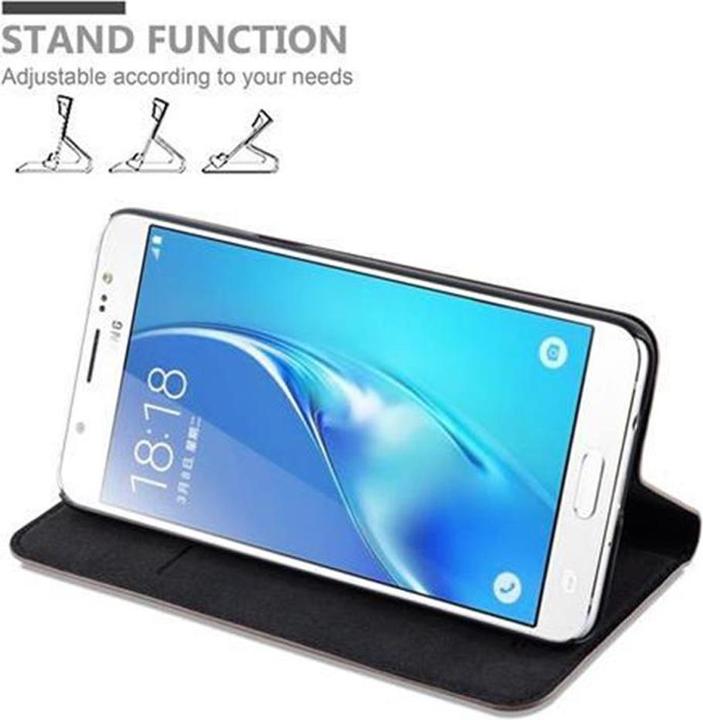 Actual product image Cadorabo Book Invisible Magnet Cover (Samsung Galaxy J5 (2016))