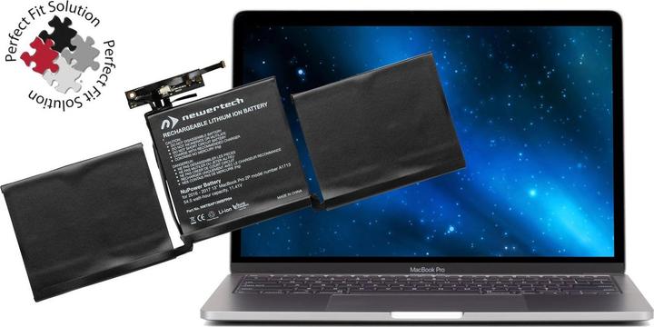 Newertech 54W NuPower Battery MBP13 (2016-2017) (4781 mAh)