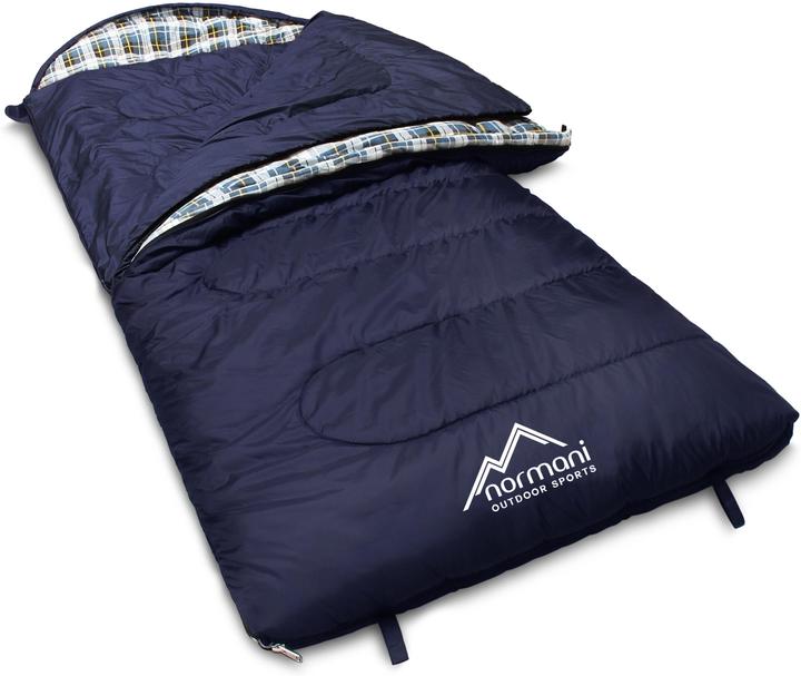 Actual product image Normani 4-in-1 sleeping bag Antarctica - 415 (220 cm)