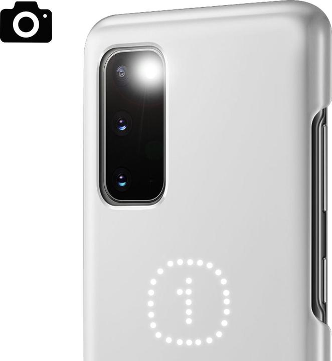 Actual product image Samsung LED Back Cover (Samsung Galaxy S20 5G, Samsung Galaxy S20+)