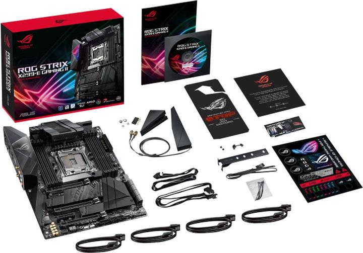 Produktbild ASUS ROG Strix X299-E Gaming II (LGA 2066, Intel X299 Express, ATX)